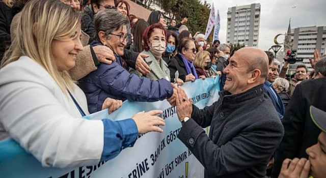 Soyer: ”Kimse belediye emekçileri yalnız sanmasın”