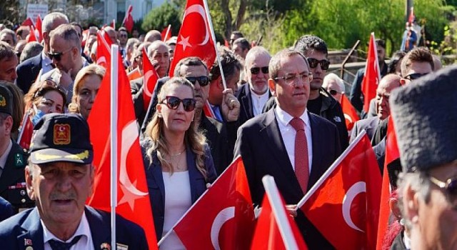 Atatürk’ün Ayvalık’a Gelişinin 88’nci Yıl Dönümü Kutlandı