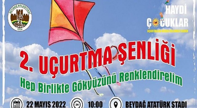 Beydağ Belediyesi’nden 2. Uçurtma Şenliği