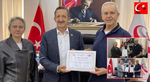 RUBASAM'da 'Teşekkür Belgeleri' takdim edildi