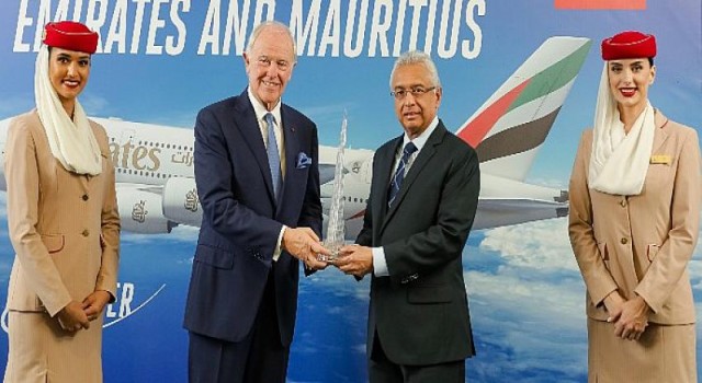 Emirates, Mauritius ile ortaklığını kutluyor