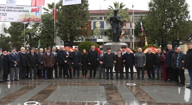 Çanakkale Zaferi Şehitleri Gölcük’te Törenlerle Anıldı