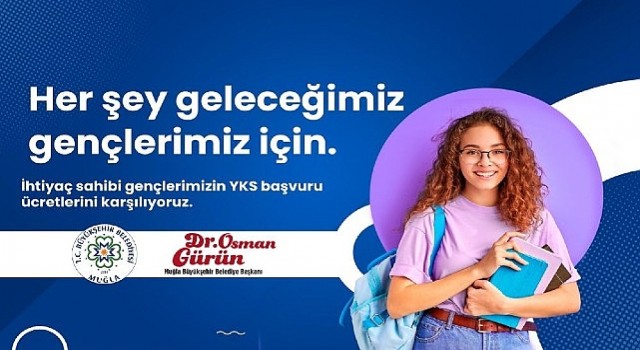 Muğla Büyükşehir’den İhtiyaç Sahibi Öğrencilere YKS Desteği