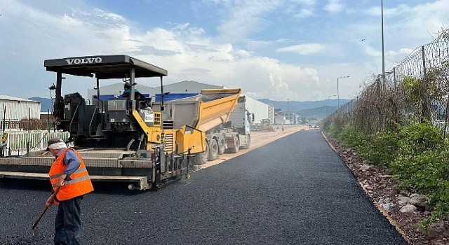 Ford Otosan fabrikası ile serbest bölge arasında yeni yan yol yapıldı