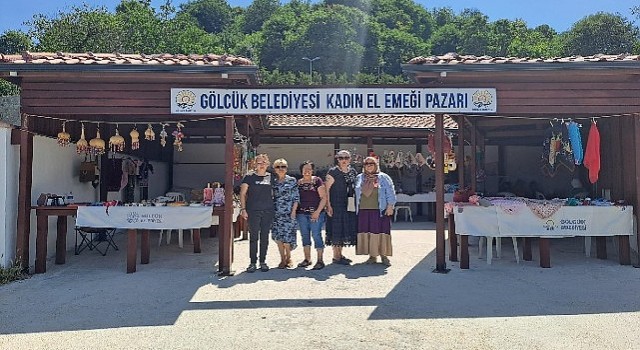 Gölcük'de Örcün Kadın El Emeği Pazarı açıldı