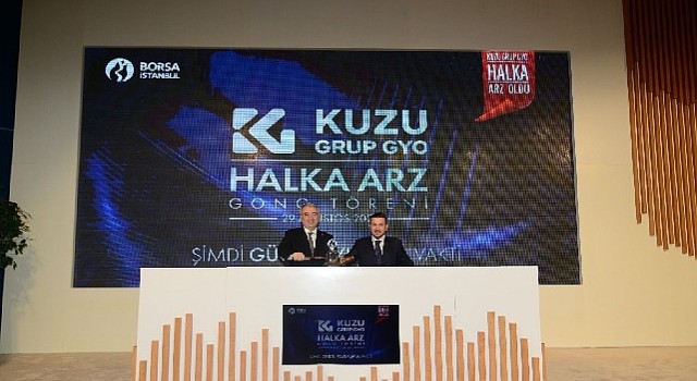 Borsa İstanbul’da Gong Kuzugrup Gayrimenkul Yatırım Ortaklığı için çaldı