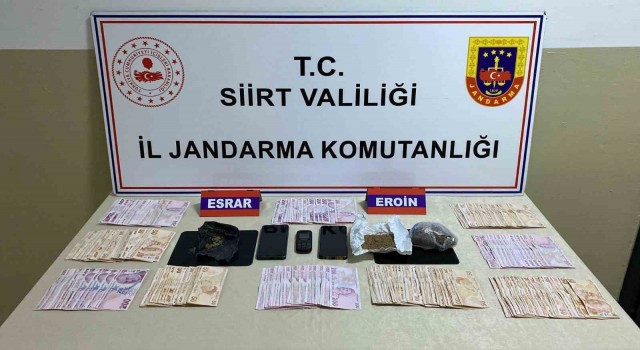 Siirt’te uyuşturucu operasyonunda 2 tutuklama