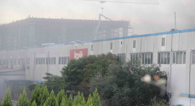 Arçelik Manisa fabrikasında korkutan yangın