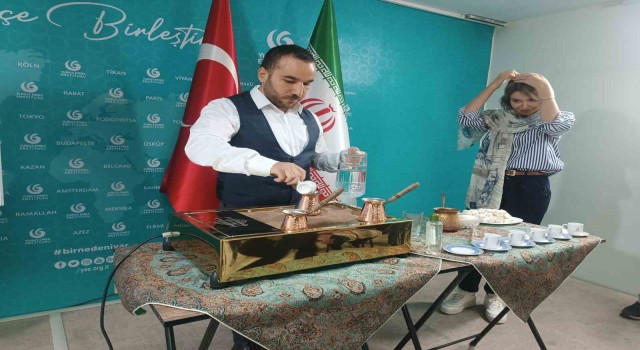 Dünya Kahve Günü’nde İranlılara Türk kahvesi tanıtıldı