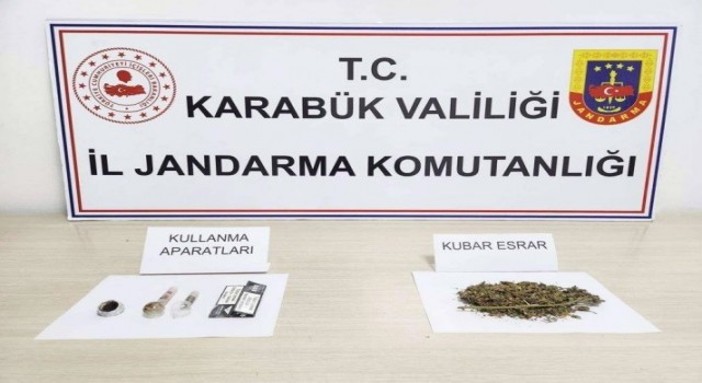 Karabük’te uyuşturucu operasyonu