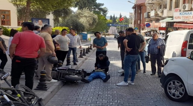 Menteşe’de trafik kazası: 1 yaralı