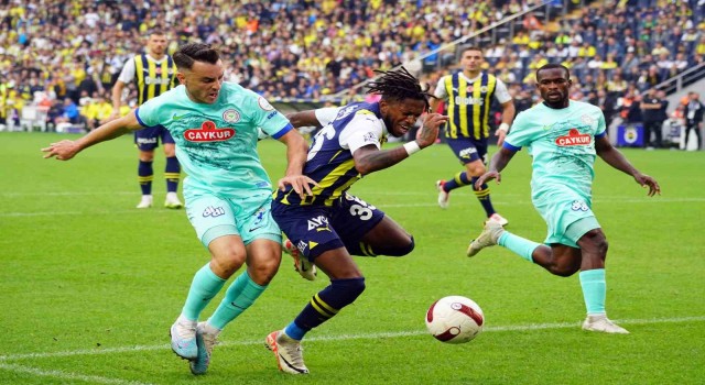 Trendyol Süper Lig: Fenerbahçe: 5 - Çaykur Rizespor: 0 (Maç sonucu)