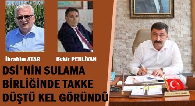 Bölge Müdürü Gökçe’den Seyhan Sulama Birliğinde istifa operasyonu iddiası