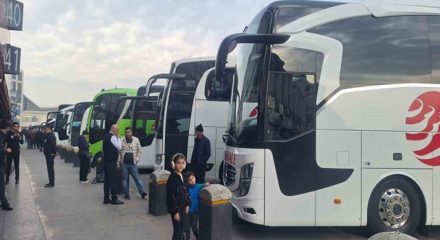 15 Temmuz Demokrasi Otogarı’nda yılbaşı hareketliliği