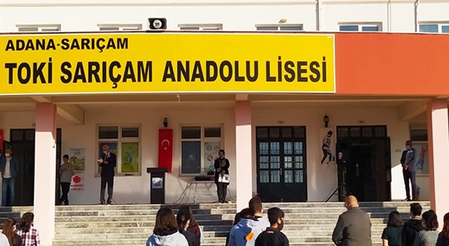 Adana Sarıçam TOKİ Anadolu Lisesi çevreye zarar veriyor 