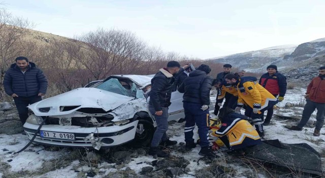 Ağrı’da kaza: 3 yaralı