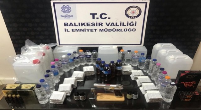 Balıkesir’de sahte alkolden ölüm şüphesi