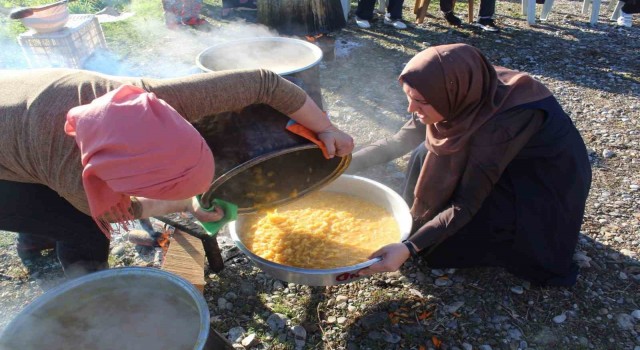 Köyceğiz Ortaokulu’nda portakallar reçele dönüştü