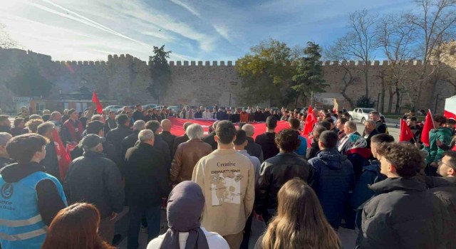 Sinop’ta şehitleri anma yürüyüşü