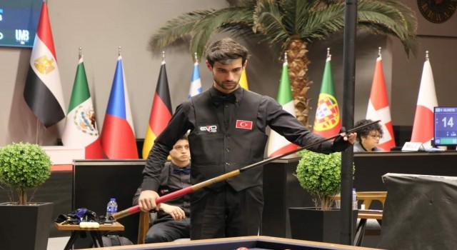 AGÜ öğrencisinden Türkiye Bilardo Şampiyonluğu