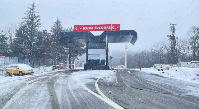 Kırklareli’nin yüksek kesimlerinde kar etkili oluyor