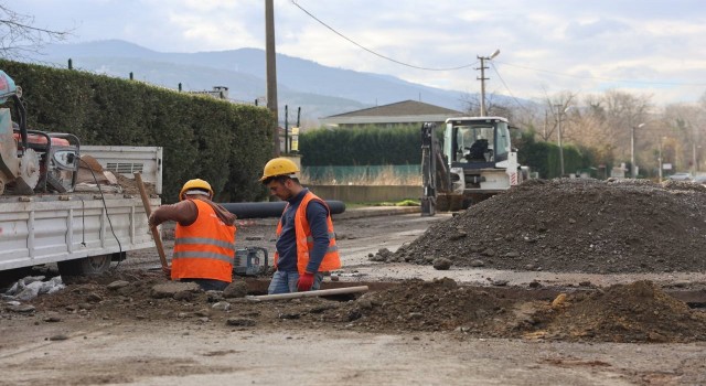 Sapanca’nın yeni yağmur suyu hattında çalışmalar tamamlandı