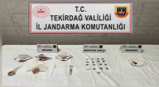 Tekirdağ’da uyuşturucu operasyonu: 3 gözaltı