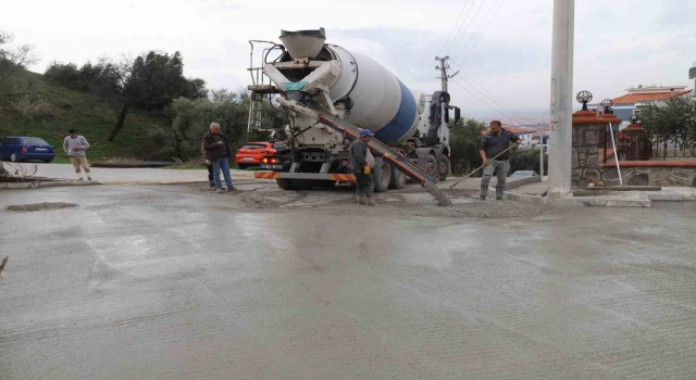 Turgutlu’da kot farkı olan sokaklara hızlı ve etkili çözüm