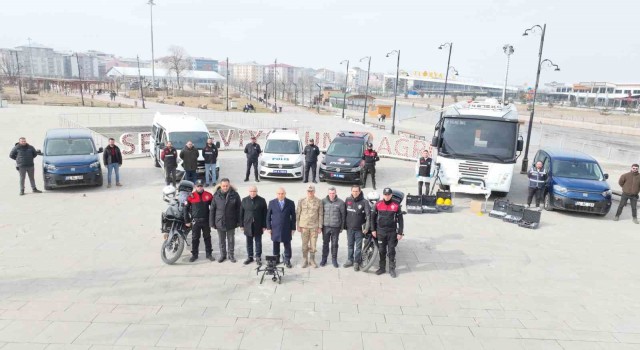 Ağrı’da yeni emniyet araçları tanıtıldı