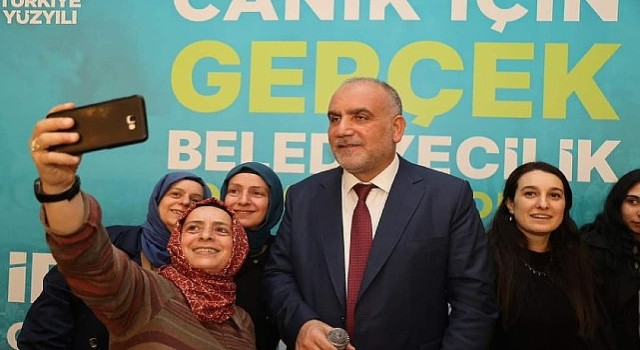 Canikli Kadınlardan Başkan İbrahim Sandıkçı’ya Tam Destek