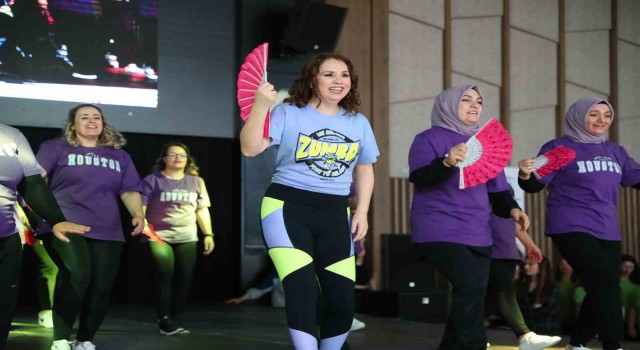 Zumba all-star yarışması renkli görüntülere sahne oldu