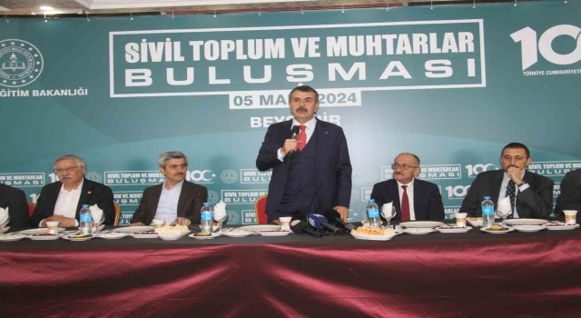 Bakan Tekin: ”Milli Eğitim Bakanlığı çok büyük bir aile”