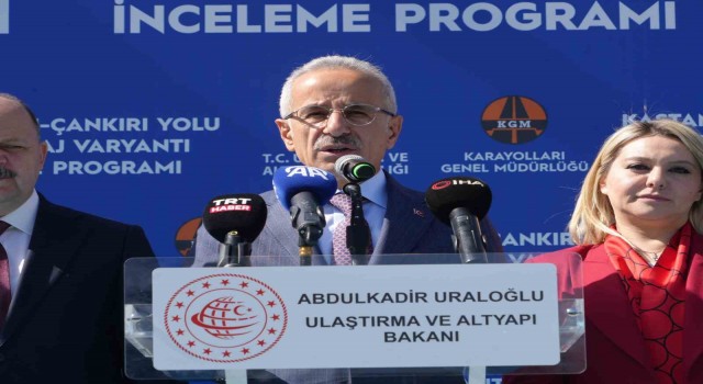 Bakan Uraloğlu’dan 8,2 milyar lira bütçeli Kırık Barajı Varyantı’nda inceleme