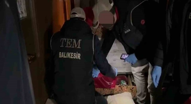 Balıkesir’de terör operasyonu