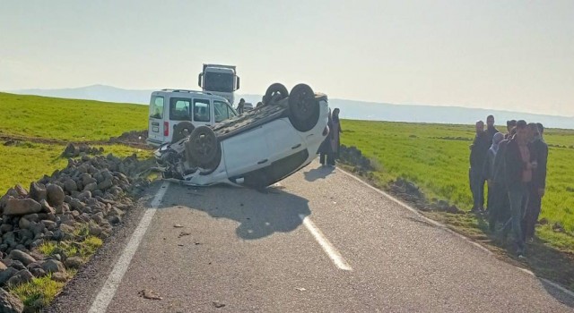 Diyarbakır’da trafik kazası: 3 yaralı