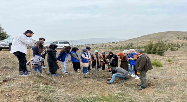 Elazığ’da öğrenciler fidan dikim etkinliğinde buluştu