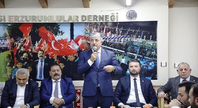 Ömeroğlu, Erzurumlulardan destek istedi