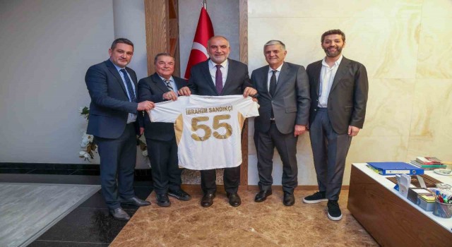 Başkan Sandıkçı: ”Samsunspor’a destek olmaya devam edeceğiz”