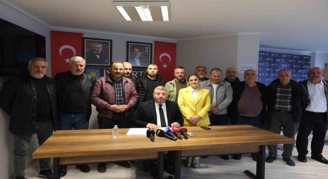 İYİ Parti Trabzon’da istifa depremi