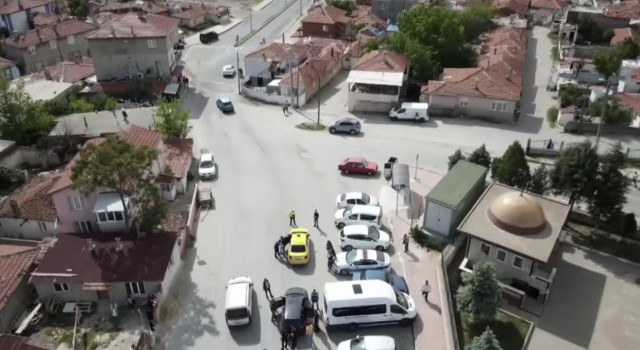 Kırklareli’nde özel harekat destekli narko alan denetimi