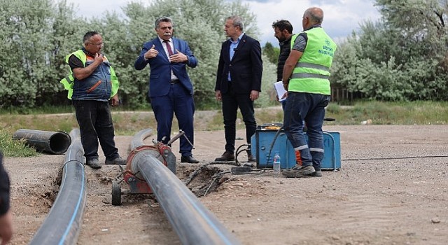 Sivas Belediye Başkanı Dr. Adem Uzun, saha çalışmalarına hız kazandırdı