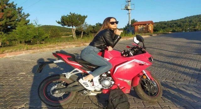 Çok sevdiği motosikleti sonu oldu