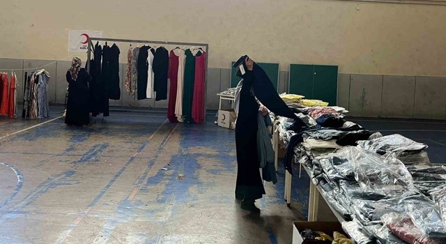 Bayburt Kızılay Aydıntepe’de butik mağaza açtı