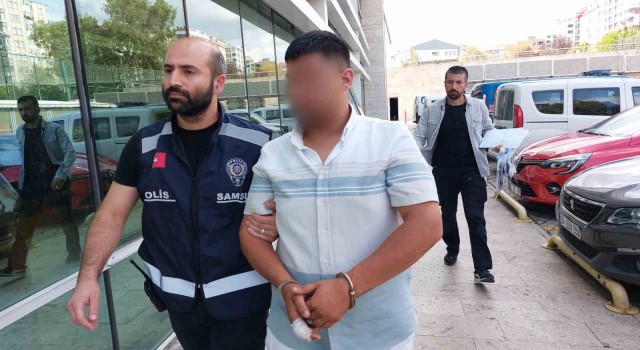 Samsun’da bir kişinin cop ile darp edilmesiyle ilgi yakalanan şahıs tutuklandı