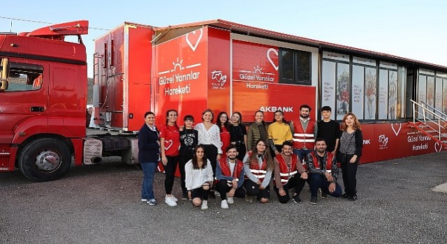 Akbank Güzel Yarınlar Hareketi Deprem Bölgesinde