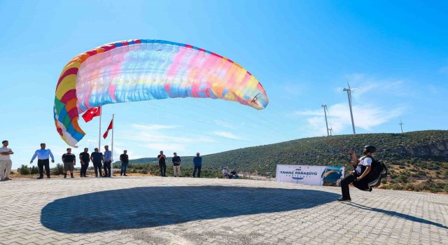 Gaziantep’te Gökyüzü Şenliği: ”İlk yamaç paraşütü festivali başladı”