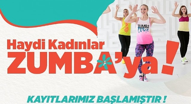 Kadınlar için zumba dersleri başlıyor