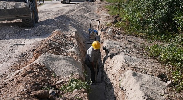 Kocaeli Büyükşehir Belediyesi yeni içme suyu hatları yapılıyor