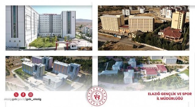 GSB Elazığ: Yurtlarda olumsuzluk yok