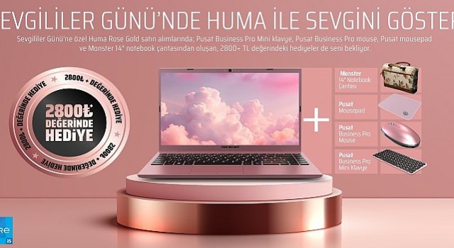 Sevgililer Günü’ne özel Huma Rose Gold!